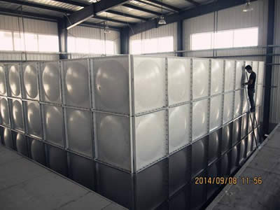 金川玻璃钢拼装水箱